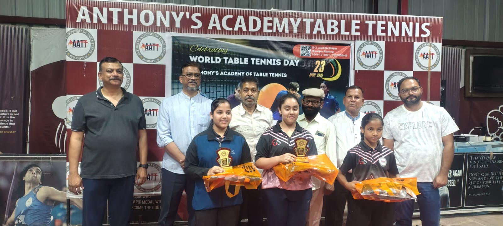 Bharatpur table tennis event