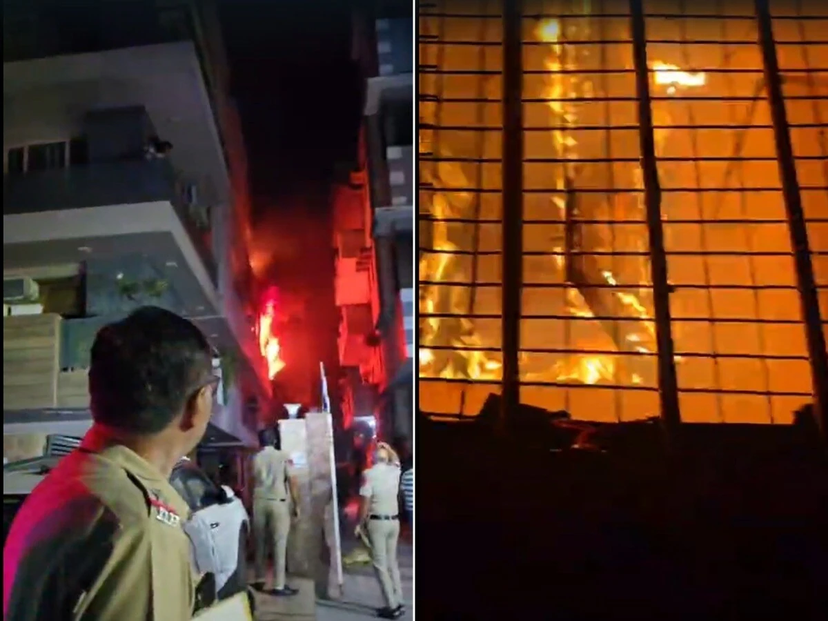 AC blast fire